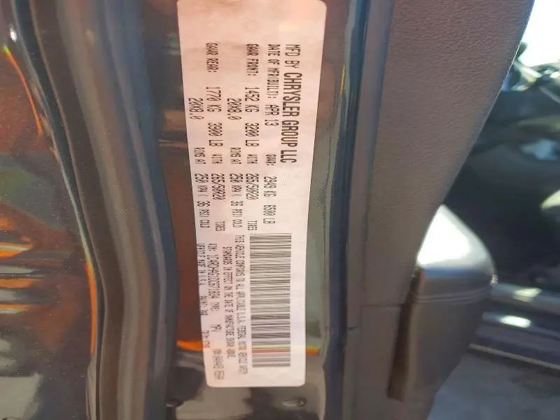 2013 DODGE DURANGO SXT  