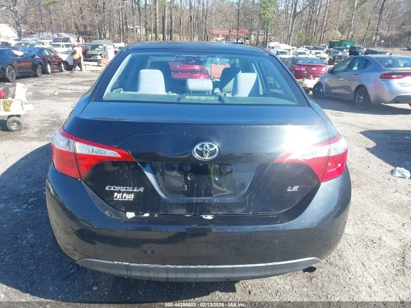 2016 TOYOTA COROLLA LE