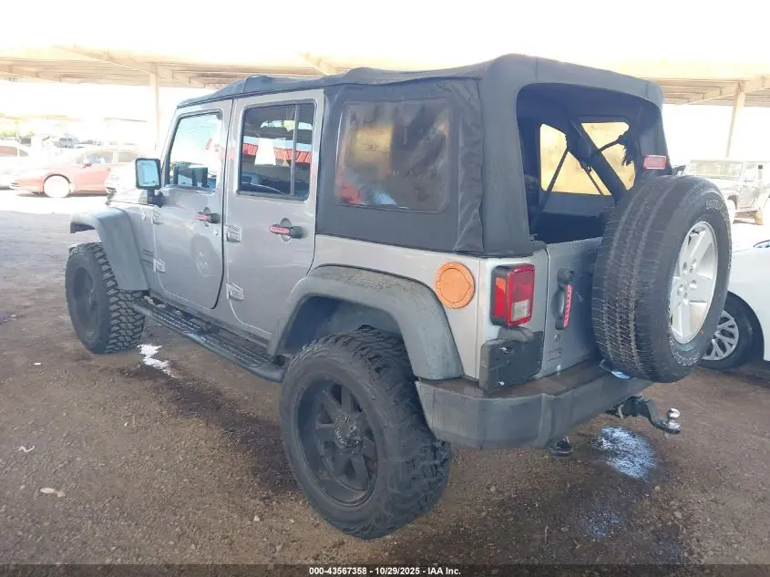 2016 JEEP WRANGLER UNLIMITED SPORT