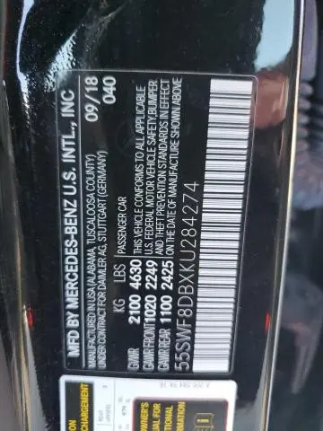 2019 MERCEDES-BENZ C 300  