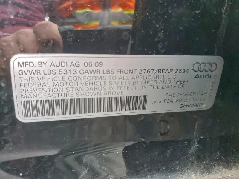 2010 AUDI A6 PREMIUM PLUS  