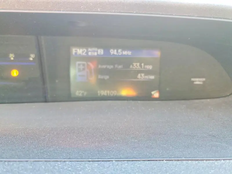 2012 HONDA CIVIC EXL  
