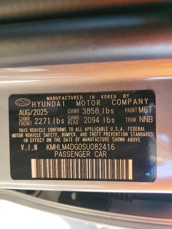 2025 HYUNDAI ELANTRA SEL SPORT  