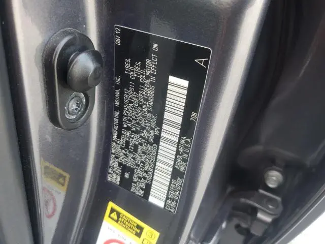 2012 TOYOTA HIGHLANDER BASE  