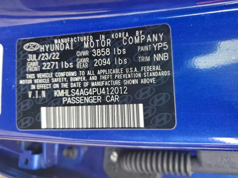 2023 HYUNDAI ELANTRA SEL  