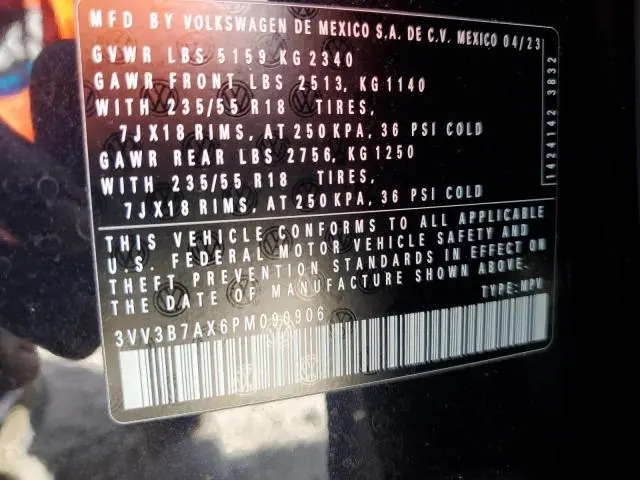 2023 VOLKSWAGEN TIGUAN SE  