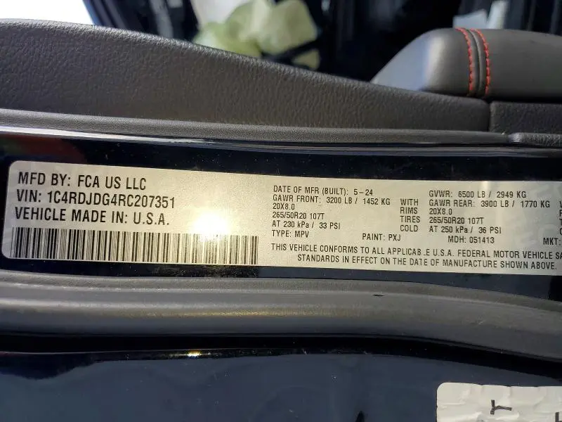 2024 DODGE DURANGO GT  