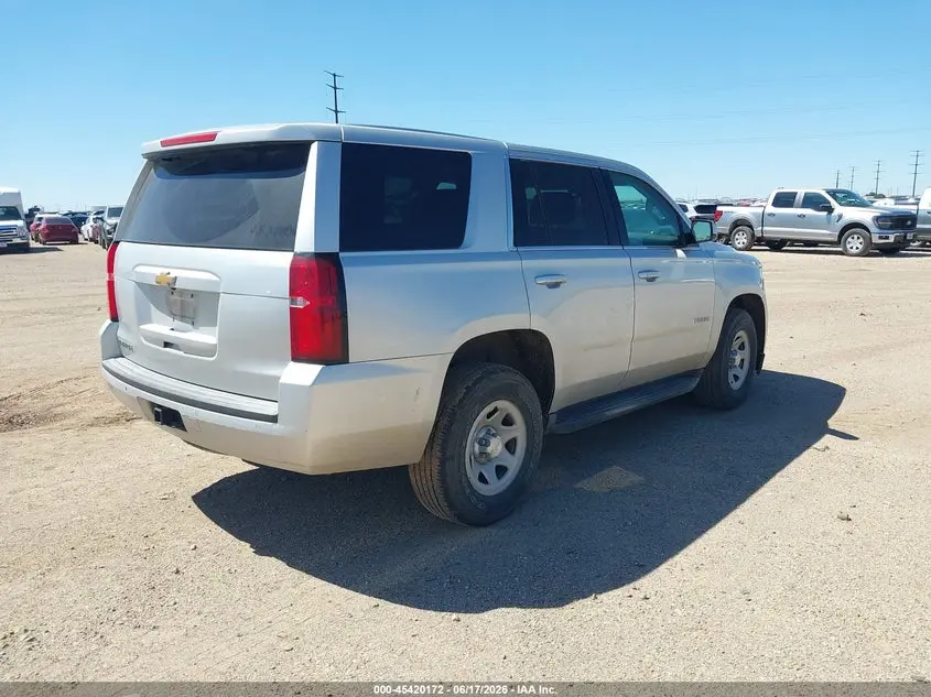 2017 CHEVROLET TAHOE COMMERCIAL FLEET