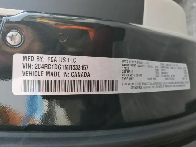 2021 CHRYSLER VOYAGER LXI  