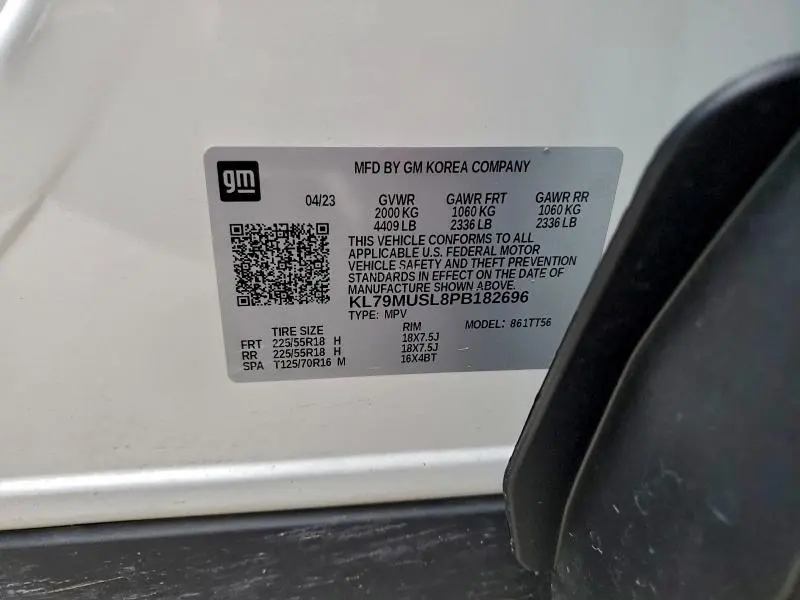 2023 CHEVROLET TRAILBLAZER RS  