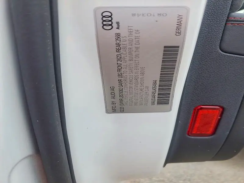 2020 AUDI S4 PRESTIGE  