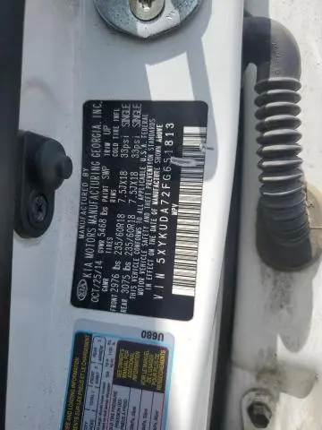 2015 KIA SORENTO EX  