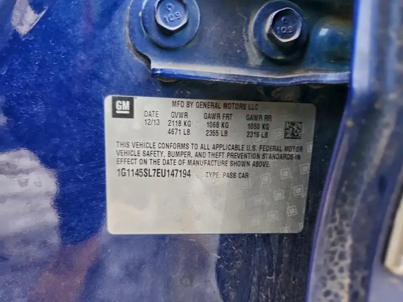 2014 CHEVROLET IMPALA LTZ  