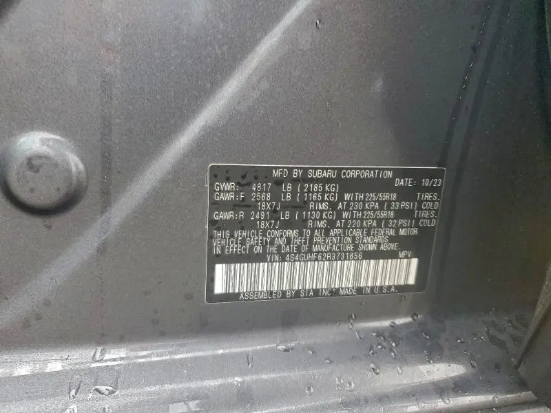 2024 SUBARU CROSSTREK SPORT  