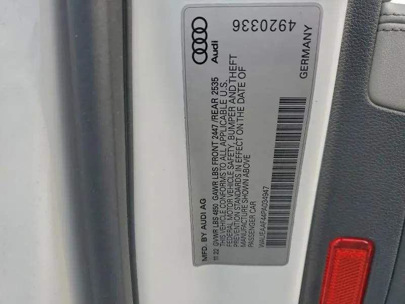 2023 AUDI A4 PREMIUM PLUS 45  