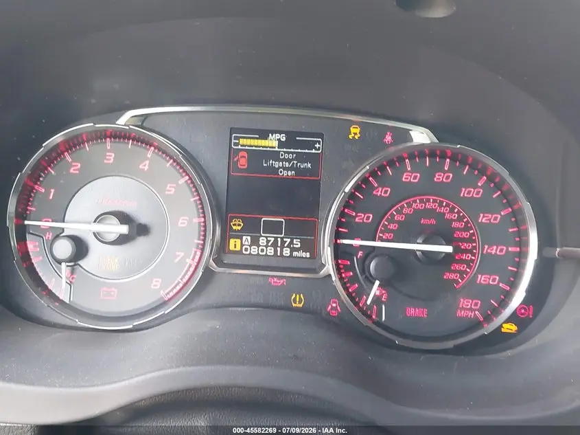 2017 SUBARU WRX  