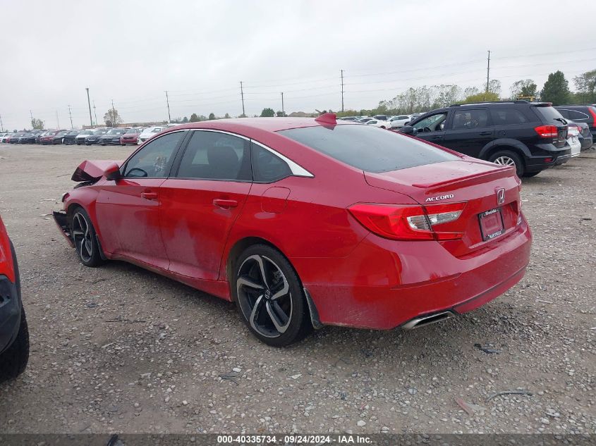 2018 HONDA ACCORD SPORT 2.0T