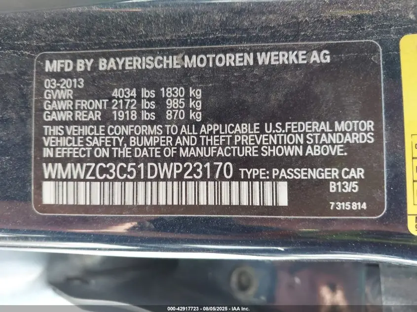 2013 MINI COUNTRYMAN COOPER S