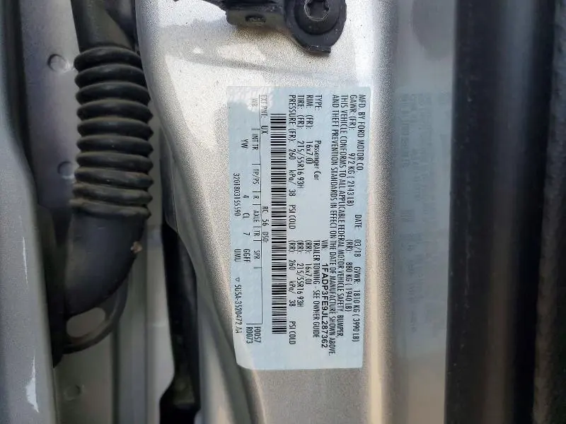 2018 FORD FOCUS SE  