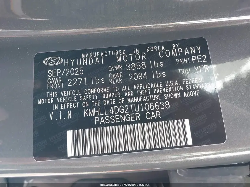 2026 HYUNDAI ELANTRA SE