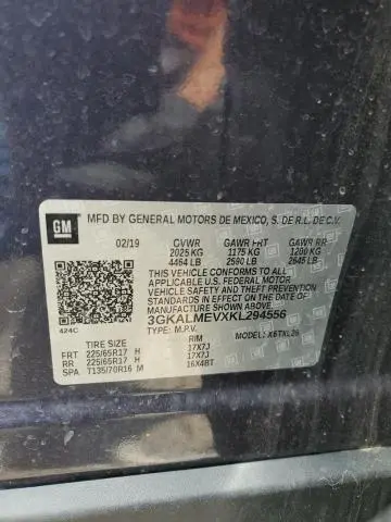 2019 GMC TERRAIN SLE  