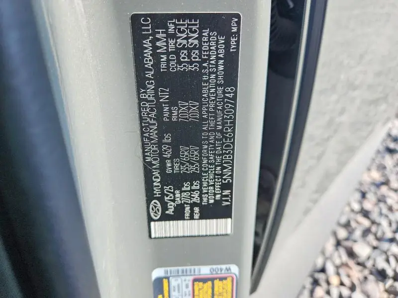 2024 HYUNDAI TUCSON SEL  