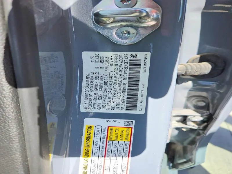 2024 HONDA CIVIC EX  