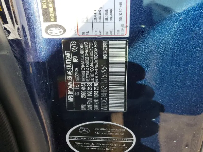 2014 MERCEDES-BENZ C 250  