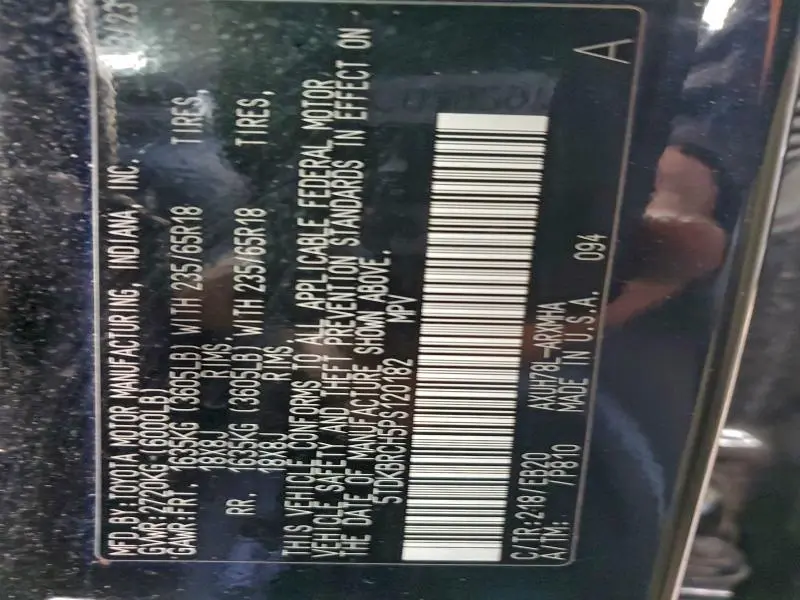 2023 TOYOTA HIGHLANDER HYBRID XLE  