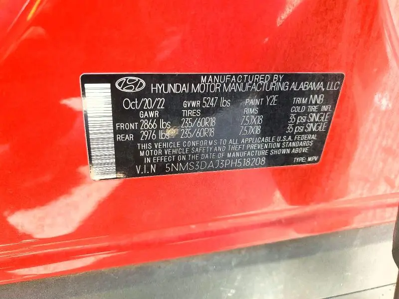 2023 HYUNDAI SANTA FE SEL PREMIUM  