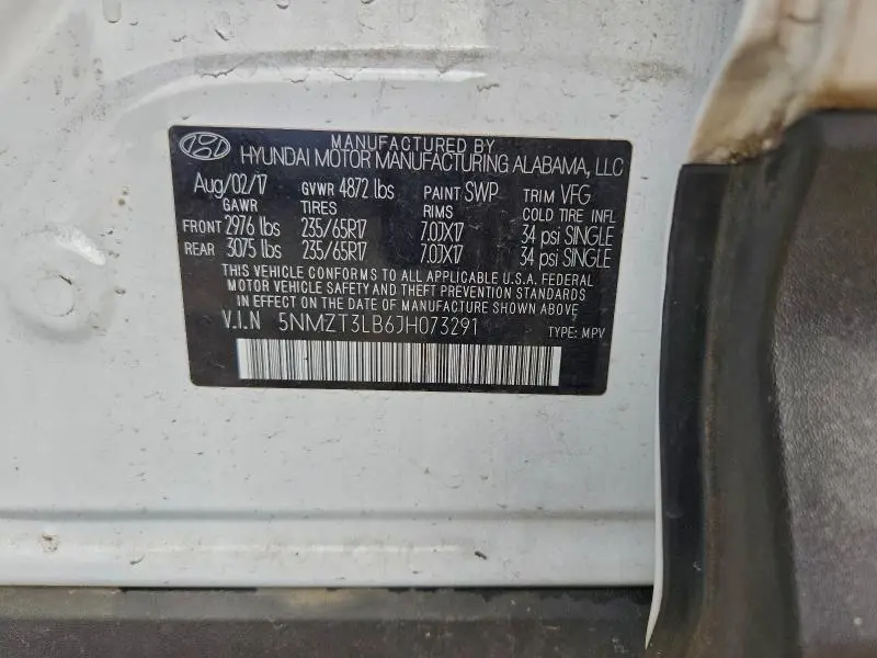 2018 HYUNDAI SANTA FE SPORT   