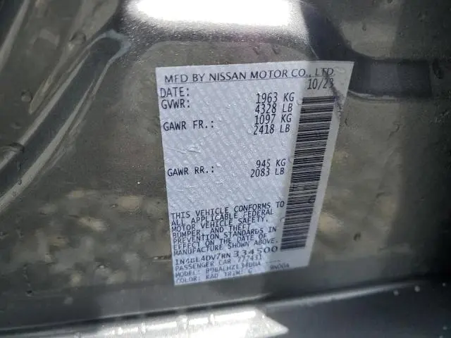 2024 NISSAN ALTIMA SV  