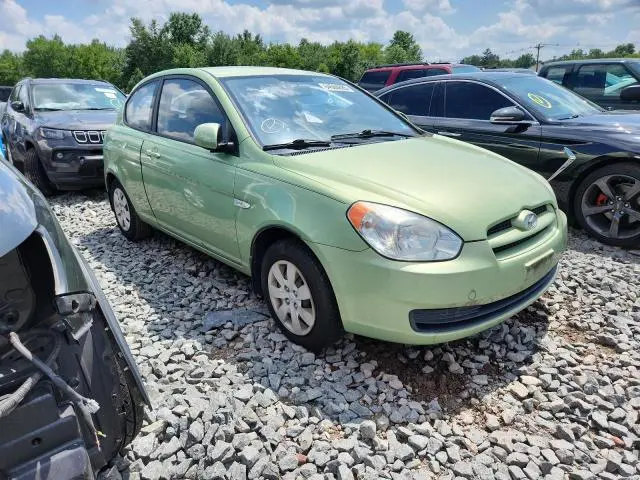 2010 HYUNDAI ACCENT BLUE  