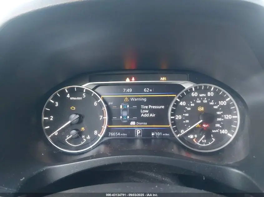 2020 NISSAN ALTIMA S FWD