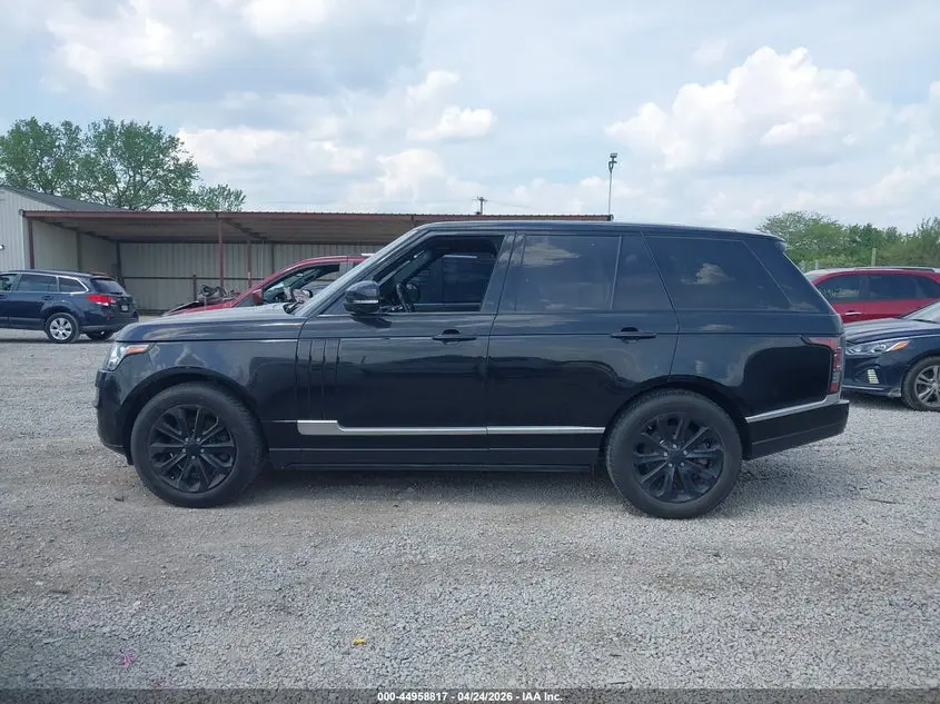2015 LAND ROVER RANGE ROVER 3.0L V6 SUPERCHARGED HSE