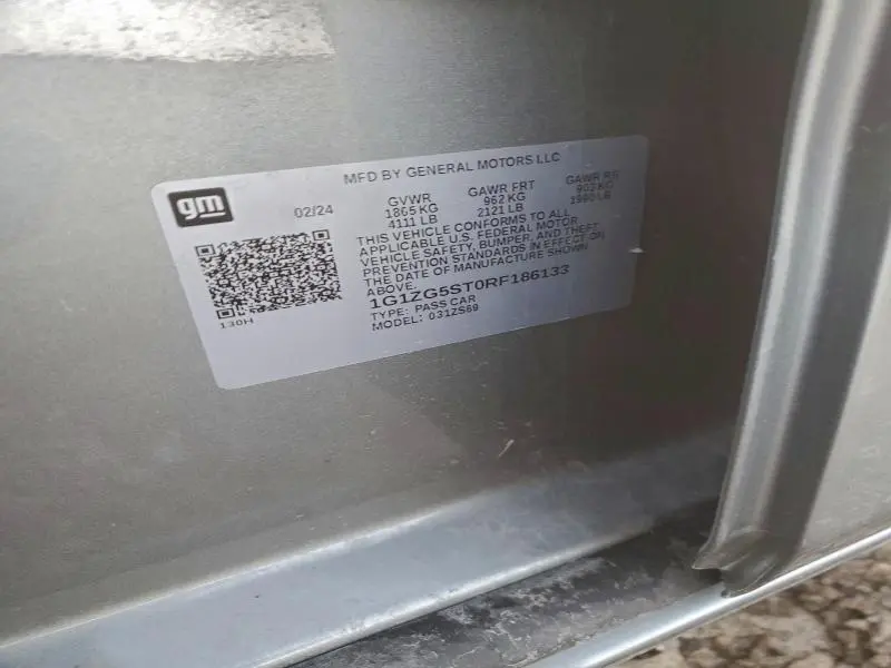 2024 CHEVROLET MALIBU RS  