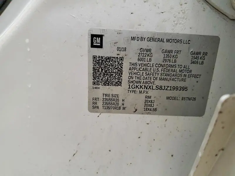 2018 GMC ACADIA DENALI  