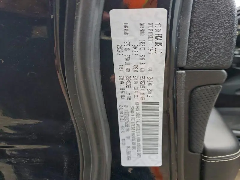 2018 JEEP GRAND CHEROKEE SRT-8  