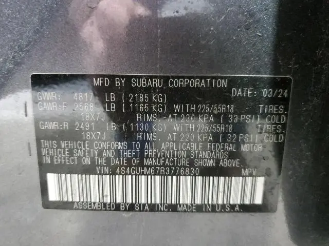 2024 SUBARU CROSSTREK LIMITED