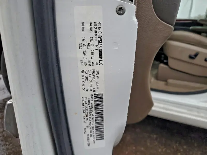 2014 CHRYSLER TOWN & COUNTRY TOURING  