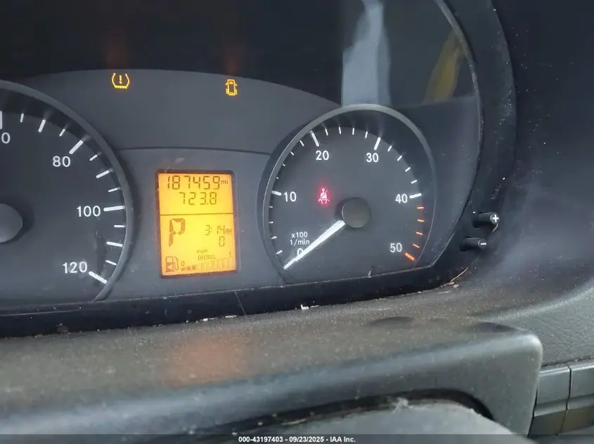 2012 MERCEDES-BENZ SPRINTER 2500 HIGH ROOF