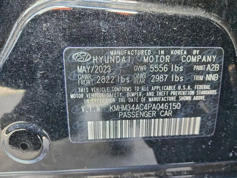 2023 HYUNDAI IONIQ 6 SEL  