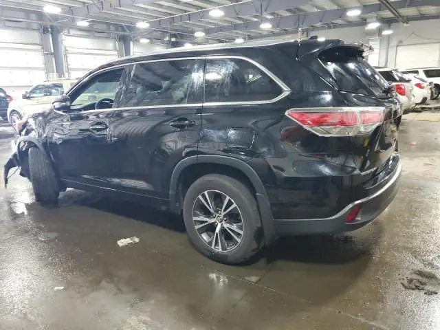 2016 TOYOTA HIGHLANDER XLE  