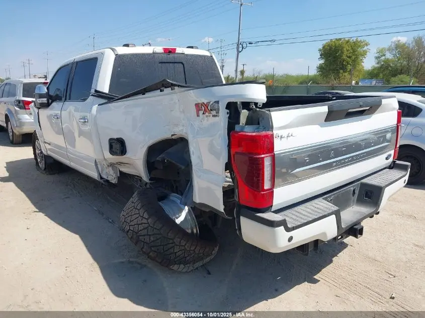 2022 FORD F-250 PLATINUM
