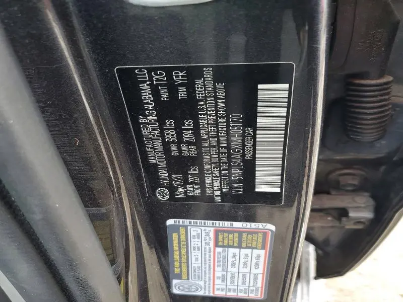 2021 HYUNDAI ELANTRA SEL  