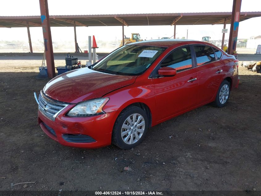 2013 NISSAN SENTRA S