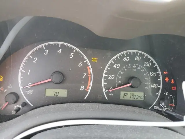 2010 TOYOTA COROLLA BASE  