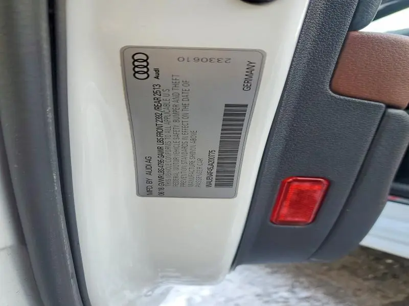 2018 AUDI A4 PREMIUM PLUS  