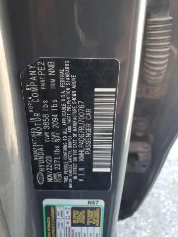 2024 HYUNDAI ELANTRA LIMITED  