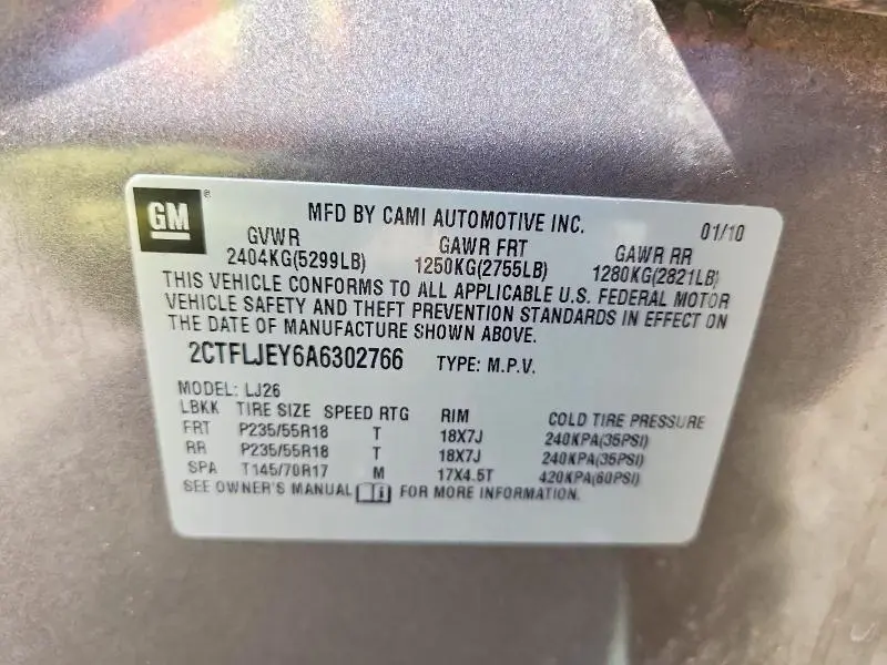 2010 GMC TERRAIN SLT  